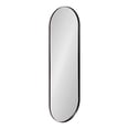 thumbnail image 1 of Kate and Laurel Rollo Modern Capsule Wall Mirror, 16 x 48, Bronze, Decorative Full Length Oval Mirror for Wall, 1 of 7
