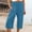 Blue, variant on Itsame Womens Loose Long Pants Relaxed High Waisted Wide Leg Sweatpants Watermelon Red Size S