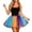 Blue, variant on Tutus for Women Adult Fluffy Tulle Tutu Skirt Halloween Outfits(New,Camisole)