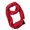 Red, variant on Women's Lightweight Fall Travel Spring Stretchy Zipper Fashion Scarves & Wraps Soft Pocket Muffler Infinity Scarf Red One Size