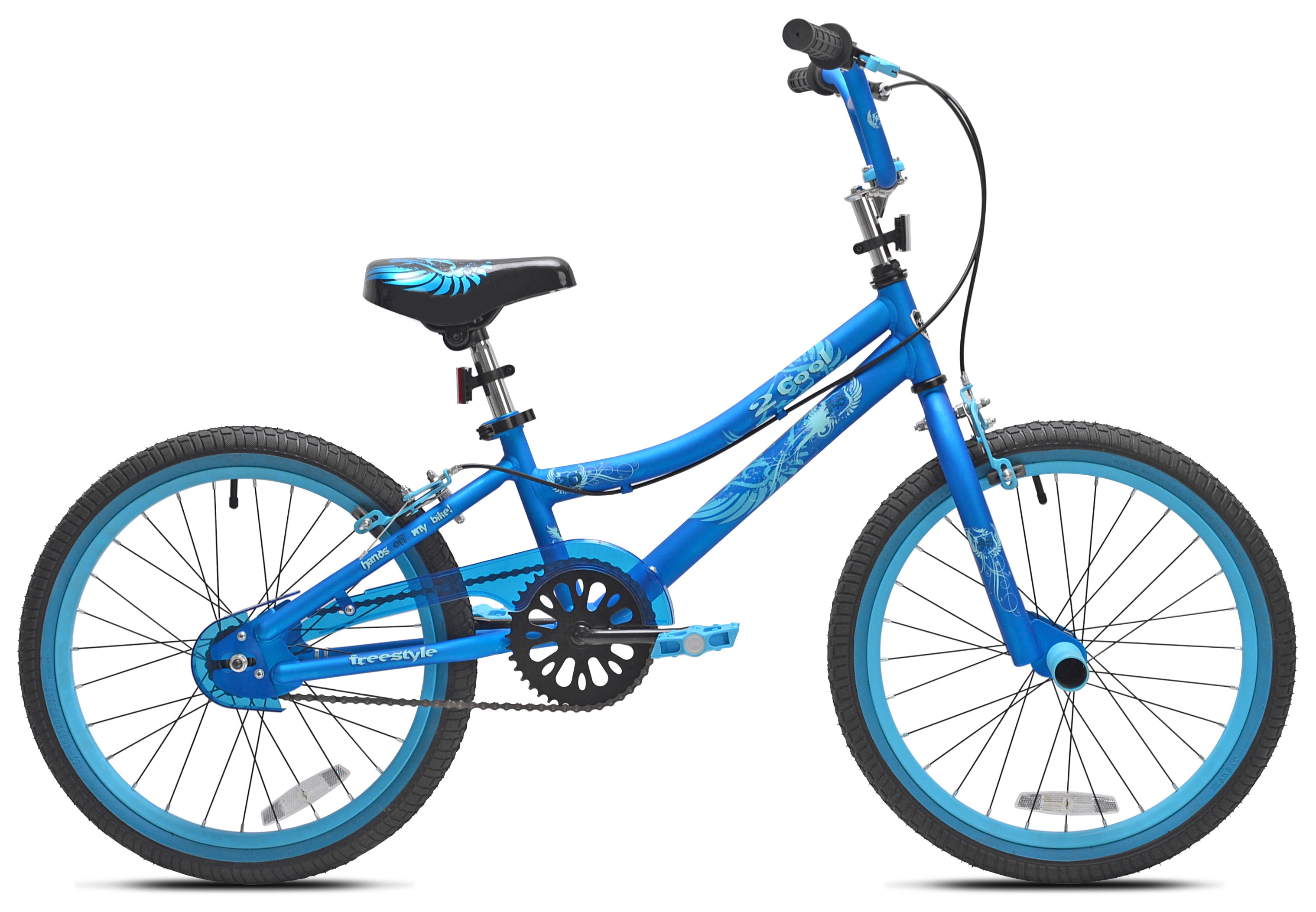 blue 20 inch bike
