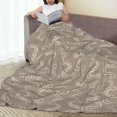 thumbnail image 6 of Pofeuu Hand Drawn Snake Print Ultra-Soft Micro Fleece Blanket,for Bed Or Sofa,All Season Throw Blankets Flannel Blanket-50"x40", 6 of 7
