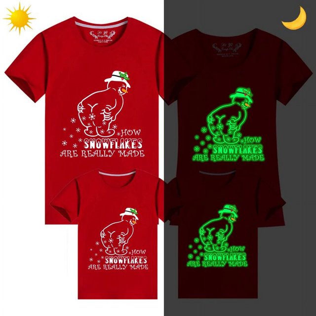 Camisetas de Navidad a juego para la familia, sudadera luminosa brillante con cuernos de árbol de Navidad