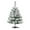 B, variant on Pompotops Snow Flocked Christmas Tree Premium Hinged Artificial Pines Tree,Metal Stand And 200-Lush Branch Tips Easy To Instal