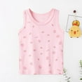 thumbnail image 2 of Ketyyh-chn99 Baby Girl Inner Vest Girls' Cotton Small Vest Summer Thin Floral Undershirt Little Girl Cute Top Size for 18-24 Months,Pink, 2 of 3