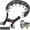 Luxury Black, variant on Dog Prong Collar, Adjustable Dog Training Collar with Quick Release Buckle for Small Medium Large Dogs Black,M/3.0mm (Neck: 16"-18" Weight: 50 lbs)