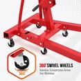 thumbnail image 2 of GOGRANT T Red 4000 LB Max Weight, Hydraulic Engine Hoist Lifting Hoist, 2 of 6