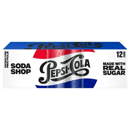 Pepsi Throwback Cola 12 oz Cans - 12 pk