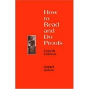 How to Read and Do Proofs: An Introduction to Mathematical Thought Processes, Used [Paperback]