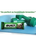 thumbnail image 5 of Built Bar 12 Pack High Protein and Energy Bars - Low Carb, Low Calorie, Low Sugar - Covered in 100% Real Chocolate - Delicious, Healthy Snack - Gluten Free (Mint Brownie), 5 of 5