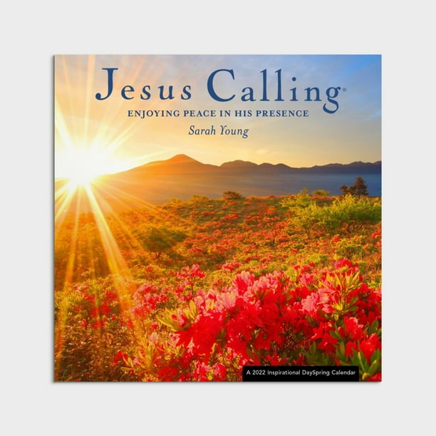 DaySpring Jesus Calling A 2022 Inspirational Wall Calendar