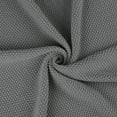 thumbnail image 5 of Cotton Throw Blanket Moss Stitch Solid Soft Sofa Couch Bed Decorative Knitted Blanket Grey 50" x 70", 5 of 6