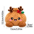 thumbnail image 2 of Christmas Big Mystery Dumpling Plush Toys, Cute Plush Stuffed Steamed Bun Squishies, Festive Gift, 2 of 7
