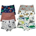 thumbnail image 2 of B&Q 6 PK Cotton Toddler Boys Boxer Briefs - Sizes 4T to 8T | Kids Underwear, 2 of 6
