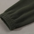 thumbnail image 6 of Wavsuf Mens Hooded Sweatshirts Pullover Army Green Tops Size L, 6 of 8