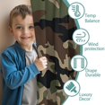 thumbnail image 3 of Blackout Kids Curtains,Pixel Gray Camo Digital Pattern Childrens Insulated Curtains Set Of 2,Bedroom Essentials,Toddler Room Decor 52"x84", 3 of 5