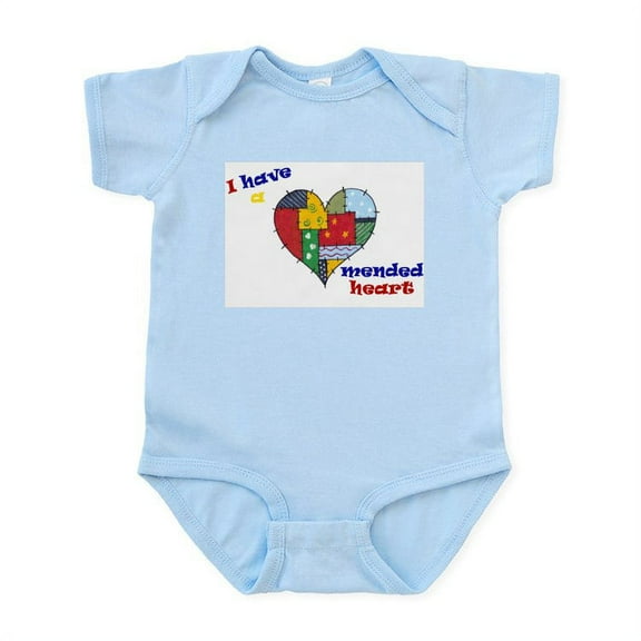 CafePress - Colorful Mend Body Suit - Baby Light Bodysuit, Size Newborn - 24 Months