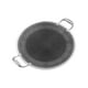 thumbnail image 4 of Sartén para parrilla, plancha para barbacoa, bandeja para sartén, olla redonda de acero inoxidable antiadherente. doble asa 38cm, 4 of 9