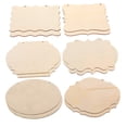 thumbnail image 5 of LEORX 12Pcs Unfinished Wood Sign Blank Assorted Color 15.5X13X0.2In Diy Plaque, 5 of 8