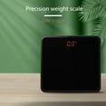 thumbnail image 2 of Digital Bathroom Scale Highly Accurate Body Weight Scale with Lighted LED Display Round Corner Design 397lbs, 2 of 8