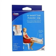 Carex E-Z Stretch Leg Cast Protector 24 Inches, 1 Ea, 2 Pack