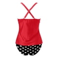 thumbnail image 4 of Summersalt swimsuits for women Two Piece Swimwear Floral Print Tankini Top And High Waisted Bottom Swimsuit For Women Swim Shorts Set Swim Shorts Girls Size 14 Womens Swimming Suit Tops Underwire Swi, 4 of 4