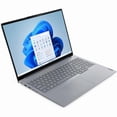 thumbnail image 5 of Lenovo ThinkBook 16 G9 IRL 21US0001US 16" Touchscreen Notebook, WUXGA, 120 Hz, Intel Core 7 2nd Gen 240H, 16 GB, 512 GB SSD, English Keyboard, Arctic Gray, 5 of 11