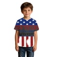 thumbnail image 3 of FYDUU Kids 4th Of July Shirt T-Shirts Boys Short Sleeve Casual T Shirts Fourth Of July Patriotic Outfits Summer Independence Day Tee Tops 1-2 Years, 3 of 3
