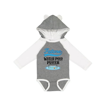 

Inktastic Future Water Polo Player Gift Baby Boy Long Sleeve Bodysuit