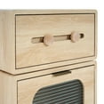 thumbnail image 6 of MIDOQIN  Modern Nightstand, Creative Rotatable Robot Bedside Table, Side End Table for Small Spaces, 6 of 14