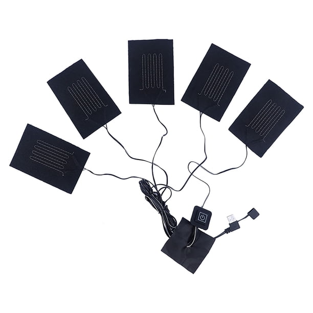 Tejido Calefactado 5 En 1, Chaleco Térmico, Calentador Usb, Almohadilla Calefactora, Pequeños Electrodomésticos