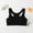 Black, variant on ATOGUTA Teen Girls Bra Size 7-11 Seamless Racerback Training Bras for Girls Removeable Pads Black