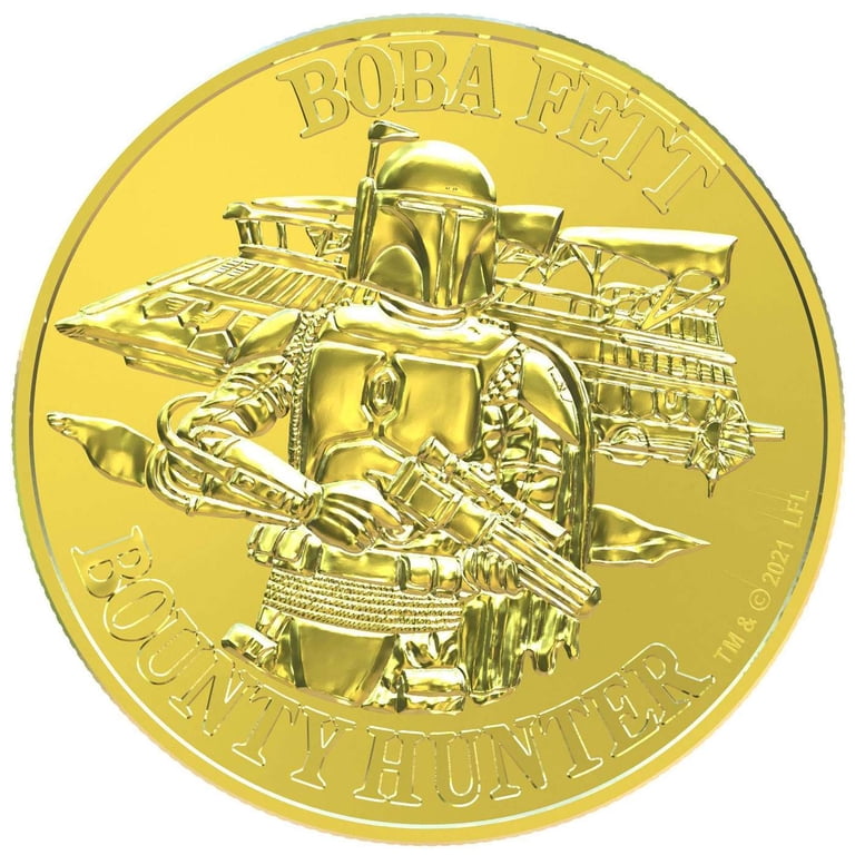 Hasbro Star Wars Vintage Collection – Boba Fett Figur, 9,5 Cm, Mit Zubehör & Sammler-Münze