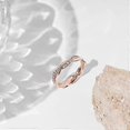 thumbnail image 4 of 14K Gold Plated Cubic Zirconia Twisted Rope Eternity Band for Women, 4 of 4