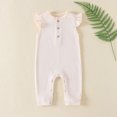 thumbnail image 4 of Gubotare Baby Boy Clothes Baby Funny Bodysuits Rompers Outfits,Beige 3-6 Months, 4 of 4