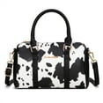 thumbnail image 3 of Montana West 3PCS Purses for Women Tote Bag and Wallet Set Shoulder Satchel Handbags, Cow-Black, 3 of 7