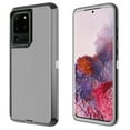 thumbnail image 3 of For Samsung Galaxy S20 Ultra Heavy Duty Military Grade Full Body Shockproof Dust-Proof Drop Proof Rugged Protective Cover w/Belt Clip Gray/White, 3 of 4