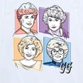 thumbnail image 3 of Golden Girls - Golden Girls Character Grid - Toddler And Youth Short Sleeve Graphic T-Shirt, 3 of 5