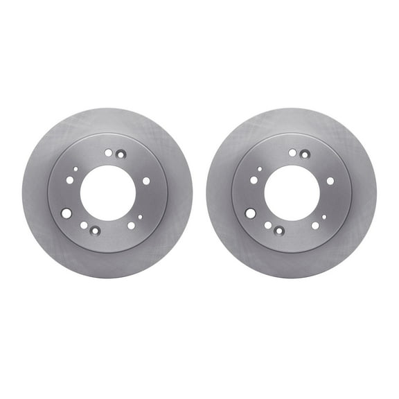 Dynamic Friction Company Rear Brake Rotors 6002-21026