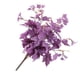thumbnail image 4 of Hojas artificiales Tela de plantas Imitación de hojas Ramo Decoración de plantas de simulación para el hogar, Morado claro sidaley HA8212-01B, 4 of 6
