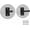 1" 2 pcs, variant on Wall Mount Weight Plate Rack - Steel Bumper Plate Storage Holder for Home Gym Equipment Organization with 300 lbs Capacity