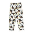 thumbnail image 4 of Goofa Rottweiler Printed Soft Pajama Pants for Women, Wide Leg Comfy Casual Lounge Yoga Pants-X-Large, 4 of 9