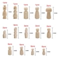 thumbnail image 4 of Cuerpos de muñecas de clavijas de madera Macarena 42x personas sin terminar, 4 of 8