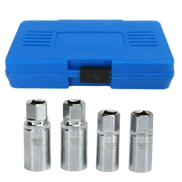 Screw Roller Bearing Socket1/2in Drive Socket Stud Spanner Screw Remover Tool Screw Installer Kit High-Precision Functionality