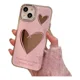 thumbnail image 1 of Funda De Case Espejos Corazón Para iPhone 11 12 13 14 15 Pro, 1 of 1