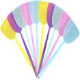 thumbnail image 1 of Fameei 10 Pcs Tapette à Mouches Durable et Pratique avec Long Manche (Multicolore), 1 of 7