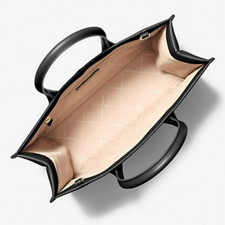 Michael Kors Womens Mirella Medium Pebbled Leather Tote Bag