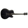 Dean MAKO TBK Acoustic Guitar Dave Mustaine Flame Maple Trans Black Makotbk New