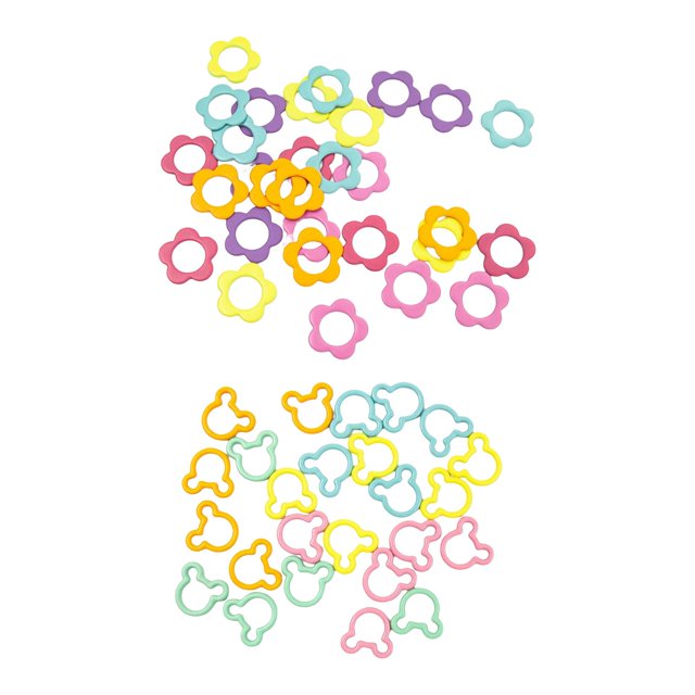 Anillos Marcadores de Punto de Tejer perfecl 60 Piezas Accesorios de Costura Marcadores de Puntada