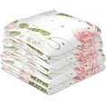 thumbnail image 4 of Dreamtimes Vintage Rose Flower Floral Print Watercolor Kitchen Towels Dish Bar Tea Towel Dishcloths 1 Pack Super Absorbent Soft 18 x 28 inches, 4 of 7